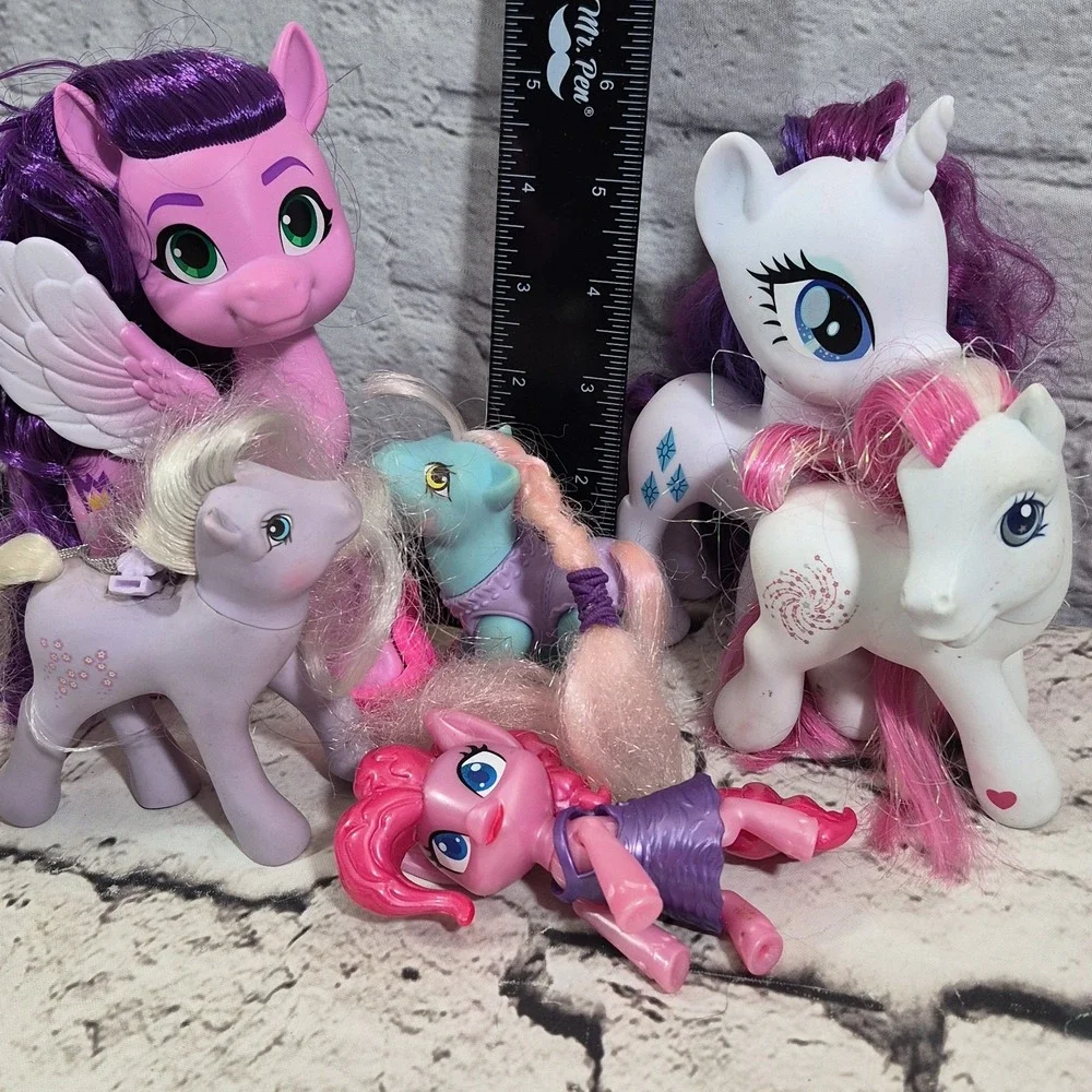 My Little Pony Figures Dolls Lot Pipp Petals Some Vtg - Star Swirl Tippy Toes